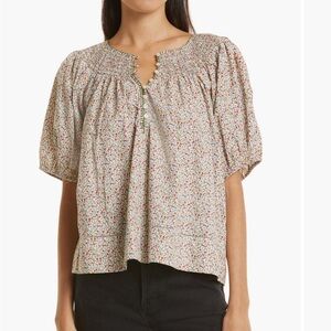 ISO The Honey Floral Cotton Blouse